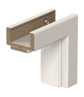 Ościeżnica regulowana Przylgowe Porta Porta System 280-300  Prawa 80” Biały Decor